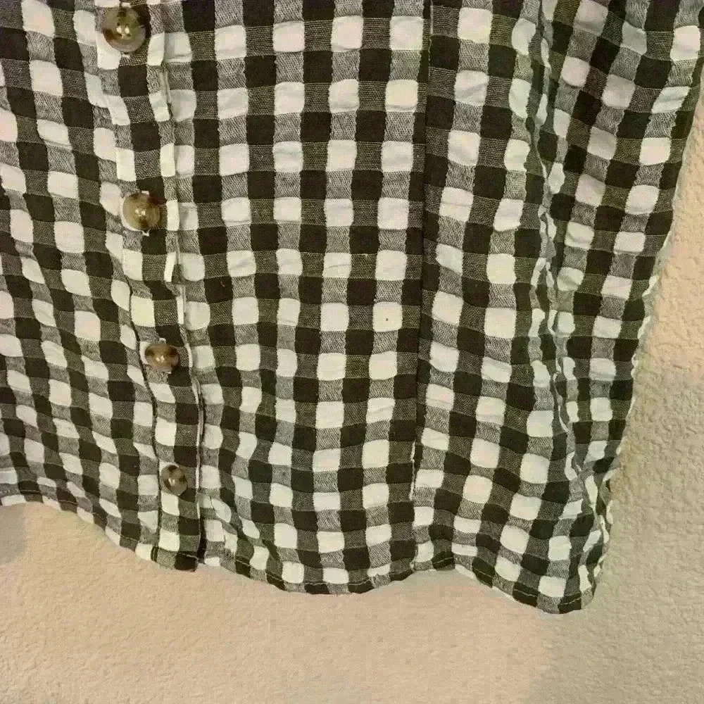 Square neck ruffle sleeve tank - Picture 4 of 9